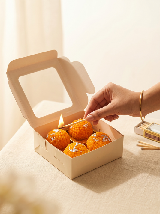 Ladoo Candles