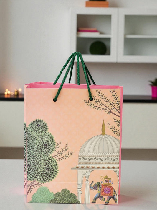 Indian Gift Bag – Elephant Mahal Art
