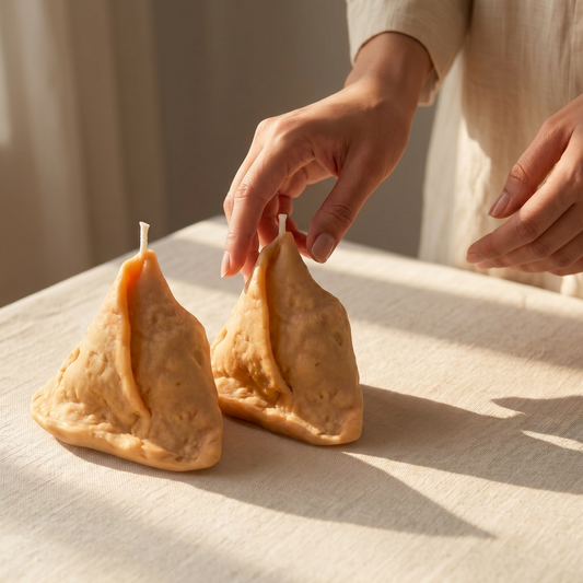 Samosa Candle
