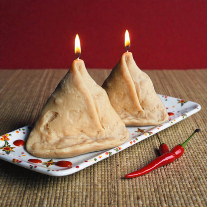 Samosa Candle