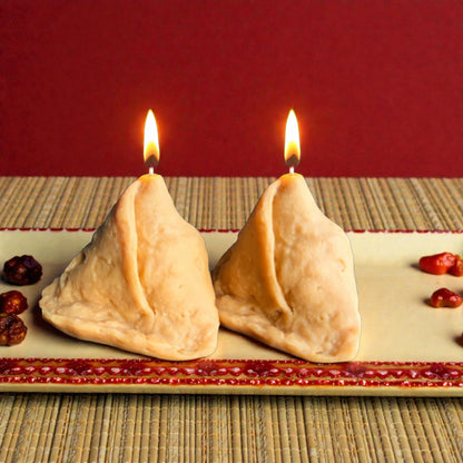 Samosa Candle