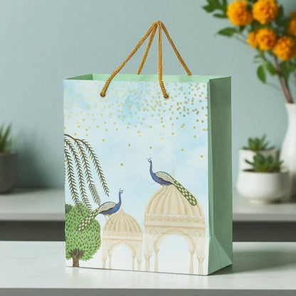 Indian Gift Bag – Peacock Mahal Art