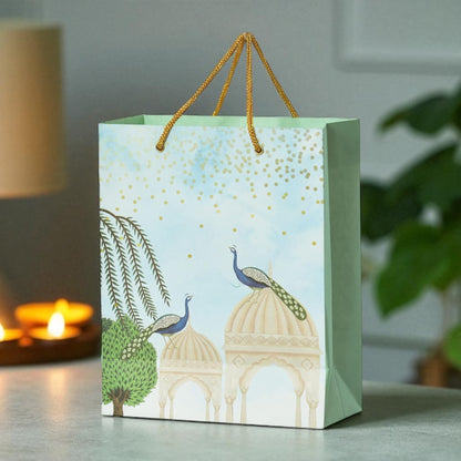 Indian Gift Bag – Peacock Mahal Art
