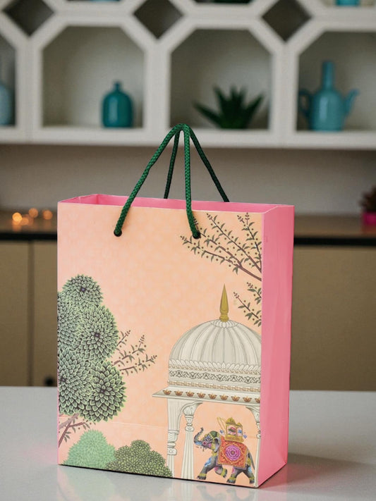Indian Gift Bag – Elephant Mahal Art